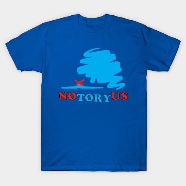 No Tory Us - Vote Them Out! T-Shirt by Boffoscope